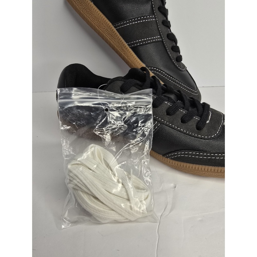 J.Crew Field Sneakers In Black Women's US Size 6H‎ NWOB - Picture 5 of 9